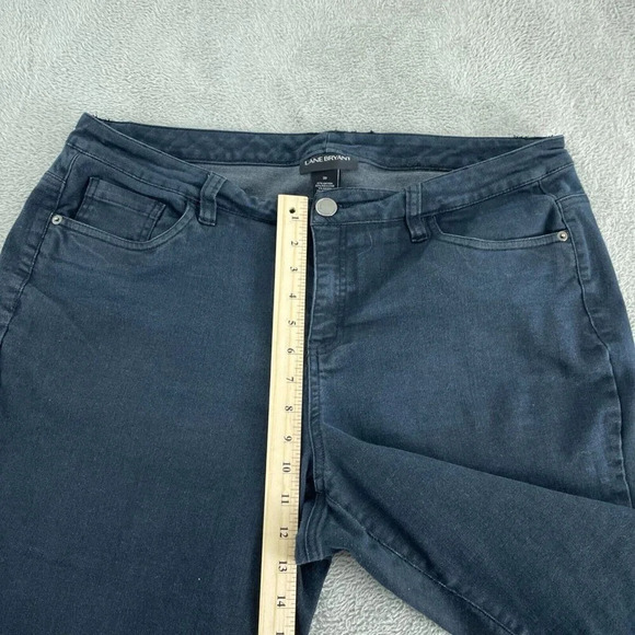 Lane Bryant Womens Dark Wash Denim Jeans Size 20 Cotton Blend Stretch 4849 - Picture 5 of 10